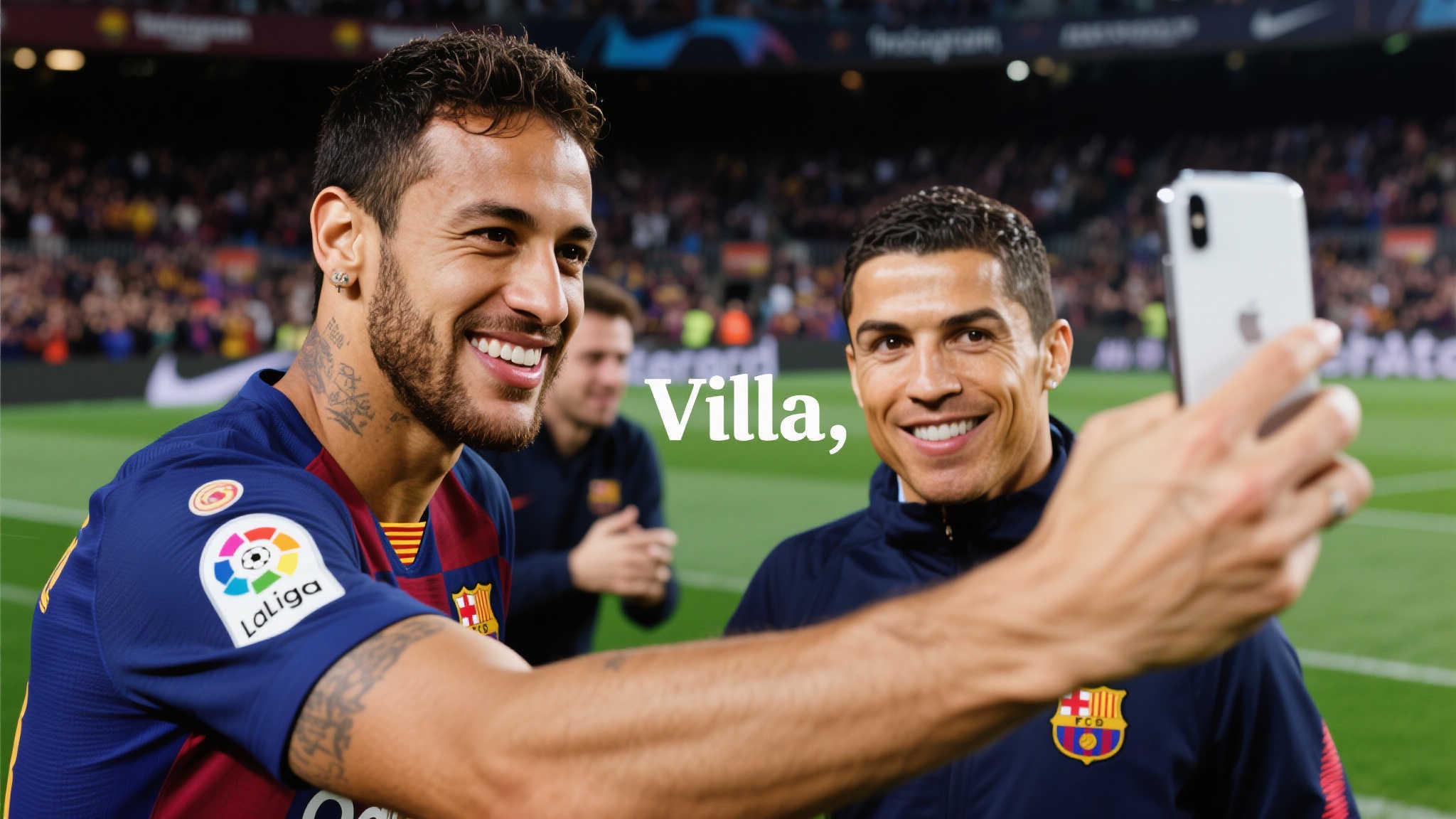 比利亚给吧友们打招呼啦：直播吧吧友们，大家好我是比利亚